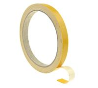 FiveSeasonStuff All Season High Strength Adhesive Single Sided Duct Tape, Carpet Tape, Strong Water resistant Tape (Yellow 1cm Wide x 10M Length)