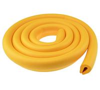 FiveSeasonStuff All Season Premium Foam Cushion Table Edge and Corner Guards / Edge Protectors / Edge Cushion / Edge Guards / Baby Proofing Child Proofing (U-Profile Double Sided Edge Protector Orange 1pc 2Metre (T:5-8mm) [for edges between 0.5-2cm])