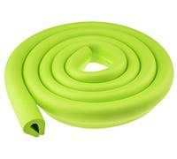 FiveSeasonStuff All Season Premium Foam Cushion Table Edge and Corner Guards / Edge Protectors / Edge Cushion / Edge Guards / Baby Proofing Child Proofing (U-Profile Double Sided Edge Protector Green 1pc 2Metre (T:5-8mm) [for edges between 0.5-2cm])