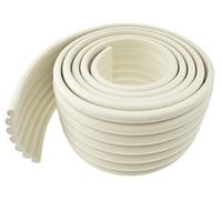 FiveSeasonStuff Versatile Protectors for Kids | Peace of Mind Baby Proofing and Child Safety | Multifunctional Mint Foam Guard Prevents Injuries from Edge, Corner & Most Surfaces | 1 Roll (Light Beige) 2 Metres (80mmx8mm)