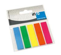 Fivestar 5 Star 12.5X50mm Bright Colours Index Arrow - Assorted Colours (5 Packs Of 20)