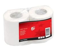 Fivestar 5 Star 2 Rolls Of 200 Sheets Toilet Tissue, Pack Of 36, White