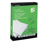 5 Star Copier Paper 930318 – Recycled 80gsm A4 White Ream-Wrapped (5 x 500 Sheets)