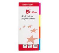 Fivestar 5 Star Four Colour Page Markers