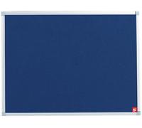 Fivestar 5 Star Office Felt Noticeboard With Fixings And Aluminium Trim W900Xh600mm Blue