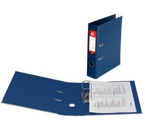 Fivestar 5 Star Office Lever Arch File Polypropylene Capacity 70mm A4 Blue Pack 10