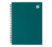 Fivestar 5 Star Office Twinbound Hardback A5 140Pg Teal Pack Of 5
