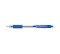Fivestar 5 Star Retractable Grip Ball Pen Medium 1mm Tip 0.4mm Line Blue (Pack Of 10) 909973