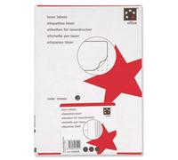 Fivestar 5 Star White Laser Labels 63.5X46.6mm 1800 Pack