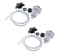 Fivetwofive 2X 16A On Off Push Button Switch Jetted Jet for Bath Tub Spa Garbage