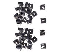 Fivetwofive 40 x 8 Pin Pitch 2.54mm Sockets IC Solder Type Adaptor