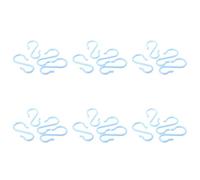 Fivetwofive Blue Plastic Punch Cup Bowl S Shaped Hooks 24 Pcs