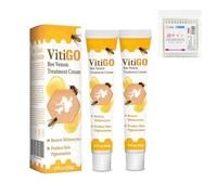 Fivfivgo Beevenom Vitiligo Treatment Cream, Vitiligo Treatment Cream, Bee Venom Treatment for Vitiligo,Bee Venom Vitiligo Cream, Beevenom Vitiligo Treatment Cream for All Skin Types (2PCS)