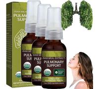 Fivfivgo Natural Herbal Spray for Lung and Respiratory Support,Herbal Cleansing Lung Spray,Herbal Lung Health Essence,Respiratory Support and Mucus Relief to Breath Easy (3 Pcs)