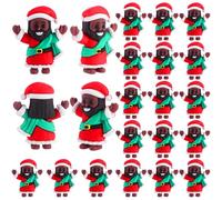 Fiwochic 20 Pcs Mini Jesus Figures Christmas Jesus Loves You Christ Little Christ Tiny Figures to Hide and Seek Christmas Sunday Religious Party Favors Gift