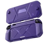 FIWWAT Protective Case for Nintendo Switch 2 2025, PC Front Cover +TPU Soft Cover, 360° Protection Shell Cover Switch 2, Anti-Scratch, Ergonomic Grip Design, Easy to Install - Purple