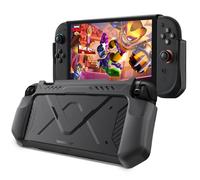FIWWAT Protective Case for Nintendo Switch 2 2025, Soft Anti-Scratch Shell with Ergonomic Grip Design, Waterproof Shock-Absorption and Non-Slip Case for Switch 2 - Black