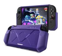 FIWWAT Protective Case for Nintendo Switch 2 2025, Soft Anti-Scratch Shell with Ergonomic Grip Design, Waterproof Shock-Absorption and Non-Slip Case for Switch 2 - Purple