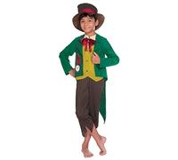 (Fix 0/1) (PKT) (9904670) Child Boys Dickensian Boy Costume (6-8yr)