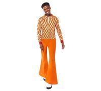 (Fix 1/1) !! LACKING DETAILS (See Descr.) - (9910338) Adult Mens 70s Costume (Medium)