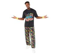 (Fix 12/25) (9910391) Adult Mens 80's Party Costume (Extra Large)