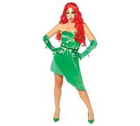 (Fix 2/1) (9908903) Adult Ladies Poison Ivy Costume Dress (UK 10-12)