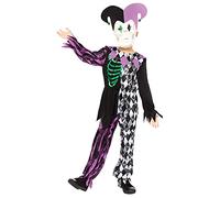 amscan (PKT) (9912014) Child Boys Jester Boy Costume (4-6yr)