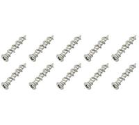 Fix 4 Fire 6x32mm Oval Head 18th Edition Fire Resistant Screws x10