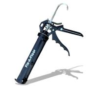 Fix-A-Floor Caulking Gun - High-Precision Silicone Gun Applicator for Floor Tile Adhesive - Even Sealant Flow for Loose & Hollow Tiles - Durable & Ergonomic