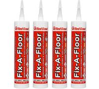 Fix-A-Floor Extra Strength Bonding Adhesive For Loose And Hollow Tiles, Wood, Lvt & Laminate. Includes 2mm+ Tip - Pack Of 4