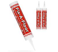 Fix A Floor Extra Strength Floor Tile Adhesive - 3-Pack Vinyl Floor Adhesive for Hollow Tiles, Laminate, Creaking Wood & More - Versatile Injector Solution, 300ml Standard Bottle