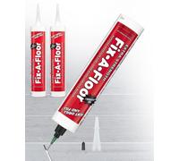 Fix A Floor Extra Strength Floor Tile Adhesive & Micro Precision Kit - 3-Pack Vinyl Floor Adhesive for Hollow Spots, Laminate, Creaking Wood & More - Versatile Injector Solution, 300ml Tube