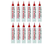 Fix-A-Floor Squeezable All-In-One Bonding Adhesive - For Loose & Hollow Tiles, Wood, LVT & Laminate - Extra Strength, Eco-Friendly & Non-Toxic - Includes Preservation Cap (Pack of 12)