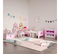 Fix-A-Floor Zonekiz Storage Unit W/9 Removable Storage Baskets For Nursery Playroom, Pink