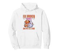 Fix Broken Hearts One Pet At A Time Pullover Hoodie