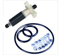 FIX E02 Hot Tub Water Pump for Coleman for Salu-SPA for Lay-ZSpa Repair Part Number #58113 P4071 Filter Pump Service Repair Kit w/Impeller & Shafts Six Sets of Screws