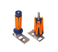 Fix & Go Adapter Buffer • Pack of 2 (PP09) Adapts almost all round tent and awning poles to the Fix&Go anchor plate 2.0 in no time at all! Orange