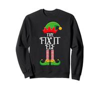 Fix It Elf Christmas Family Matching Funny Love Elf Xmas Sweatshirt