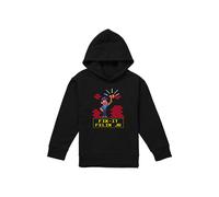 Fix It Felix Jr Youth Kids Pull-Over Hoodie, Black Disney Black 5-6 Years