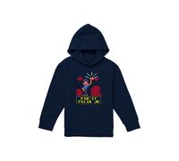 Fix It Felix Jr Youth Kids Pull-Over Hoodie, Navy Disney Navy 7-8 Years