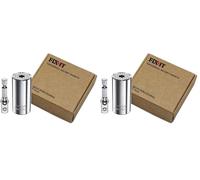 FIX-IT Gifts for Men Universal Socket Wrench 7-19mm Multi-Function Fastener Universal Repair Tool, Power Drill Adapter Set, Birthday Presents for Dad (Pack of 2)