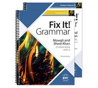 Fix It! Grammar: Level 4 Mowgli and Shere Khan [Teacher/Student Combo]