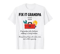 Fix it Grandpa Definition Gifts Fathers Day Men T-Shirt