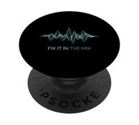 Fix It In The Mix Audio Engineer Design Idea PopSockets Adhesive PopGrip