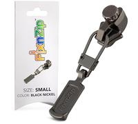 Fix n Zip Instant Zipper Replacement, Black Nickel, S