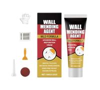 Fix Stick White, Seamless Restoration, 1set, Drywall Patch Repair Kit With Scraper, Plaster Dent Repair Kit, Efficient Surfaces Restoration, For Cabinet, Ceiling, Baseboard, Furniture, Bathroom Door