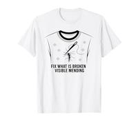 Fix What is Broken Visible Mending Clothing Repair T-Shirt