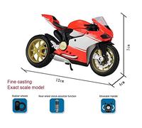 FIXARE 1:18 For 1199 Superleggra Alloy Diecast Motorcycle Model Workable Shork-Absorber Toy For Children Gifts Toy Collection