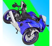 FIXARE 1:18 For 2020 YZF R6 Motorcycle Models Alloy Model Motor Bike Miniature Race Toy For Gift Collection