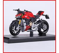 FIXARE 1:18 For Super Naked V4 S Red Diecast Model Bike Motorcycle Alloy Ornament Adult Favorites